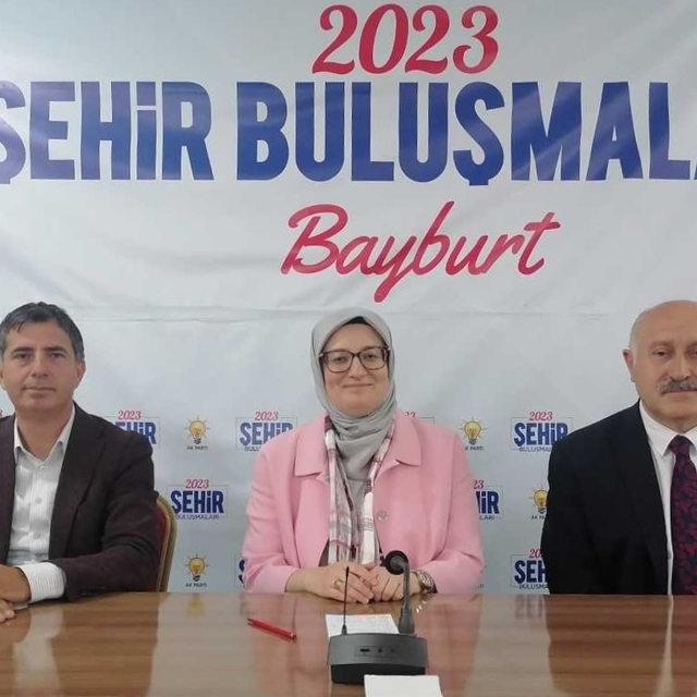 AK Parti Genel Başkan Yardımcısı Belgin Uygur, Bayburt'ta konuştu: