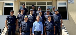 Sinop Vali Yardımcısı Deniz, Saraydüzü'nde jandarma personelini ziyaret etti