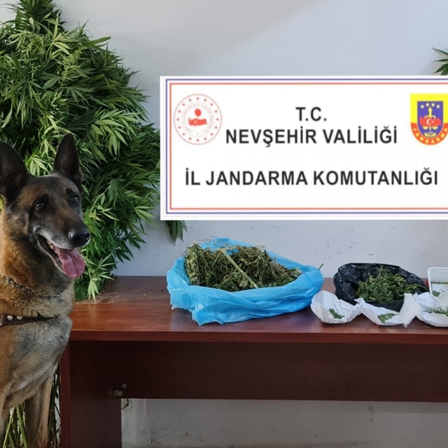 Nevşehir'de uyuşturucu operasyonunda iki şüpheli gözaltına alındı