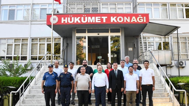 Mersin Valisi Pehlivan, Gülnar Kaymakamlığını ziyaret etti