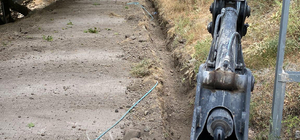 İn-önü mağaralar mesire alanına içme suyu hattı döşeniyor