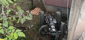 Sivas'ta traktörün devrilmesi sonucu 1 kişi öldü, 1 kişi yaralandı