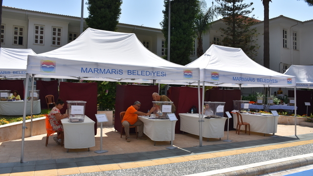 Marmaris'te meydan projesi için yapılan halk oylamasından "hayır" kararı çıktı