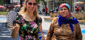 Uşak kent merkezinde son 23 yılın en yüksek sıcaklığı dün ölçüldü