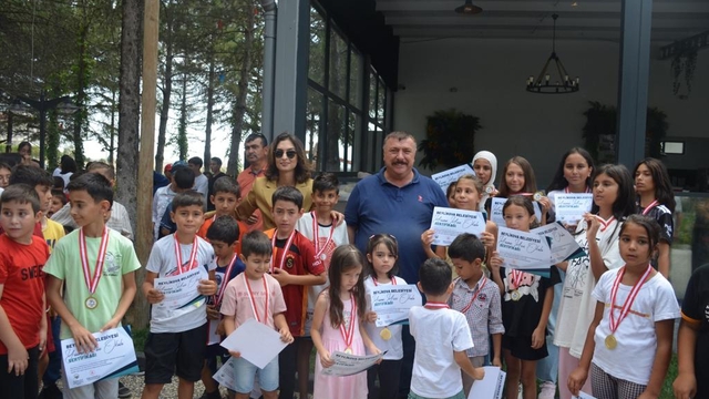 Beylikova'da yaz spor okulu kapanış töreni düzenlendi