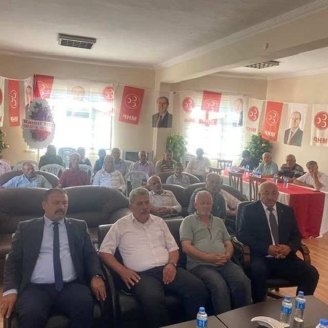 MHP Hamamözü İlçe Başkanı Yılmaz güven tazeledi
