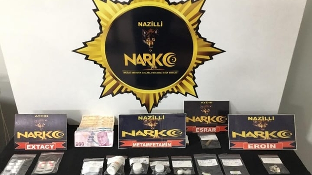 Aydın'daki uyuşturucu operasyonunda 1 kişi gözaltına alındı