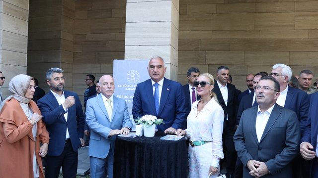 Kültür ve Turizm Bakanı Ersoy, Erzurum Müzesi'nin açılışında konuştu: