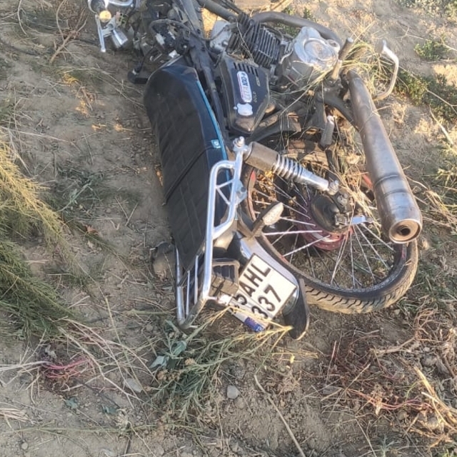 Manisa'da devrilen motosikletin sürücüsü öldü