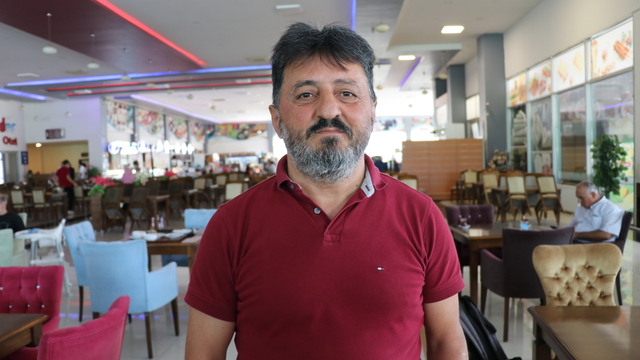 Denizli'de dinlenme tesisindeki kavga güvenlik kamerasında