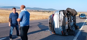 Kütahya'da trafik kazasında 4 kişi yaralandı