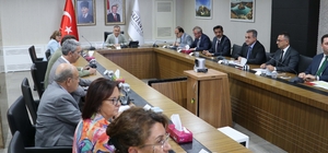 Gaziantep Valisi Çeber, "Yıkılacak Binaların Değerlendirme Toplantısı"na ka...