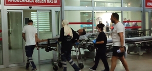 Adana'da devrilen motosikletin sürücüsü yaralandı