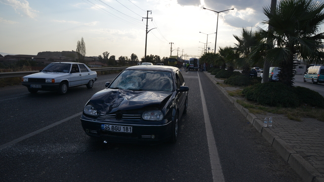 Manisa'da otomobilin çarptığı 72 yaşındaki kadın öldü