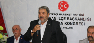 MHP Hekimhan ilçe kongresi yapıldı