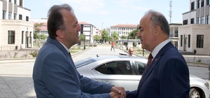 Aile ve Sosyal Hizmetler Bakan Yardımcısı Rıdvan Duran, Ordu Valisi Erol'u ziyaret etti 