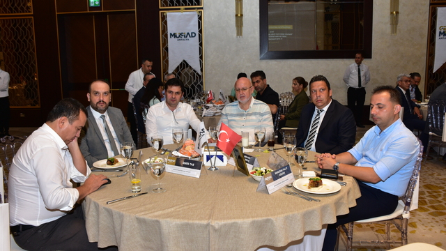 MÜSİAD Antalya Şubesi'nin "Dost Meclisi" toplantıları sürüyor