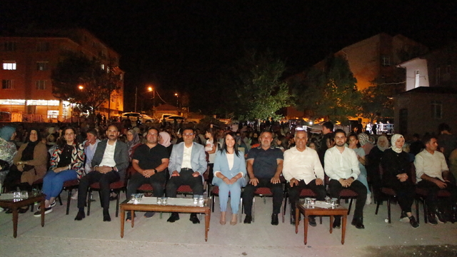 Pazaryeri'nde "Açık Hava Sinema Geceleri" etkinliği düzenlendi