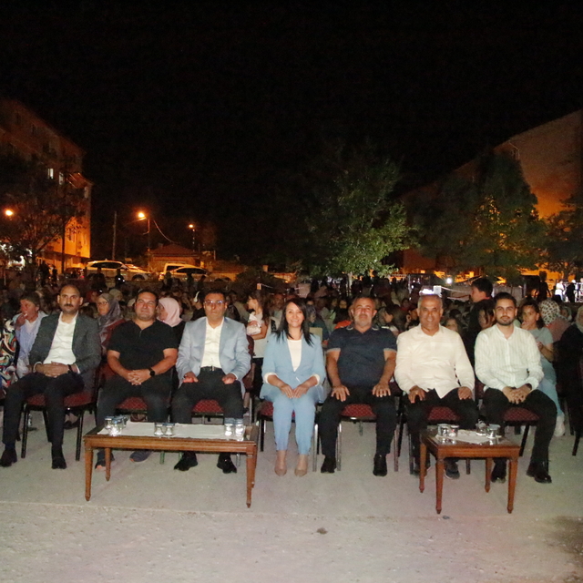 Pazaryeri'nde "Açık Hava Sinema Geceleri" etkinliği düzenlendi