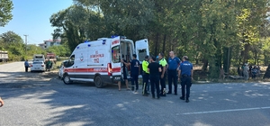 Samsun'da kamyonetle otomobilin çarpışması sonucu 2 kişi yaralandı