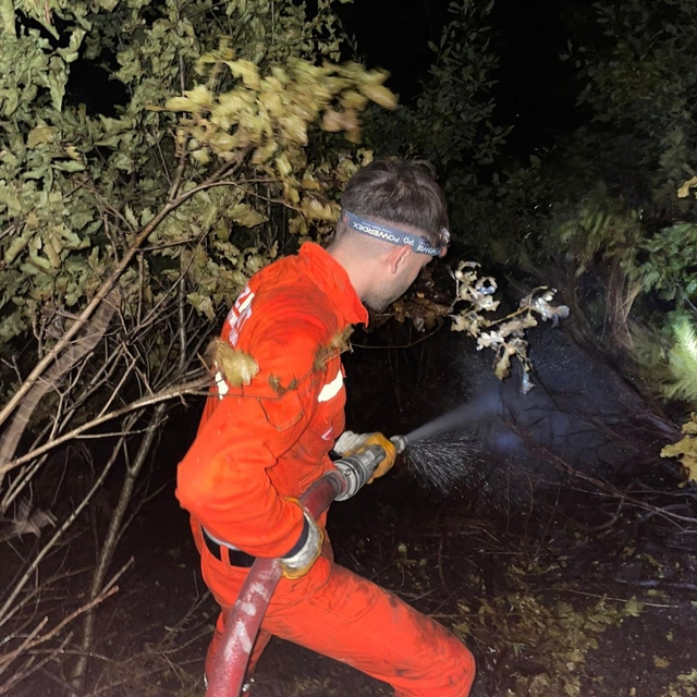Kastamonu'da ormanlık alanda çıkan yangın söndürüldü