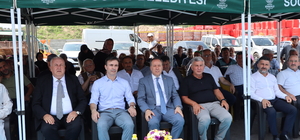 Söğütlü'de yeni halk pazarı hizmete girdi