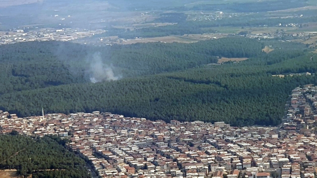 İzmir'deki orman yangını kontrol altına alındı