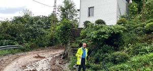 Rize'de şiddetli yağış nedeniyle 8 ev tedbir amacıyla boşaltıldı