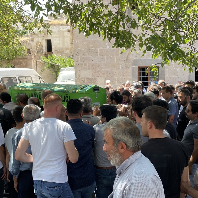 Nevşehir'de birlikte yaşadığı kadın tarafından öldürülen kişinin cenazesi d...