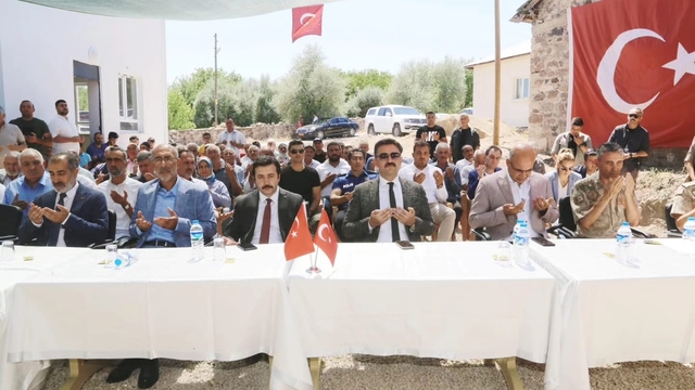 Tunceli'de cami açılışı yapıldı