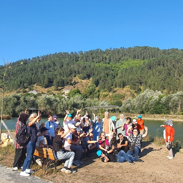 Kastamonu'daki özel bireyler, Valla Kanyonu'nu gezdi