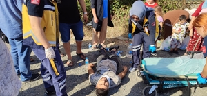 Çarşamba'daki trafik kazasında 1 kişi yaralandı