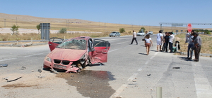 Konya'da trafik kazasında 4 kişi yaralandı 