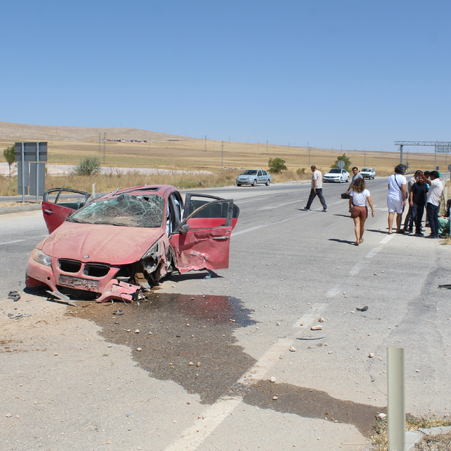 Konya'da trafik kazasında 4 kişi yaralandı