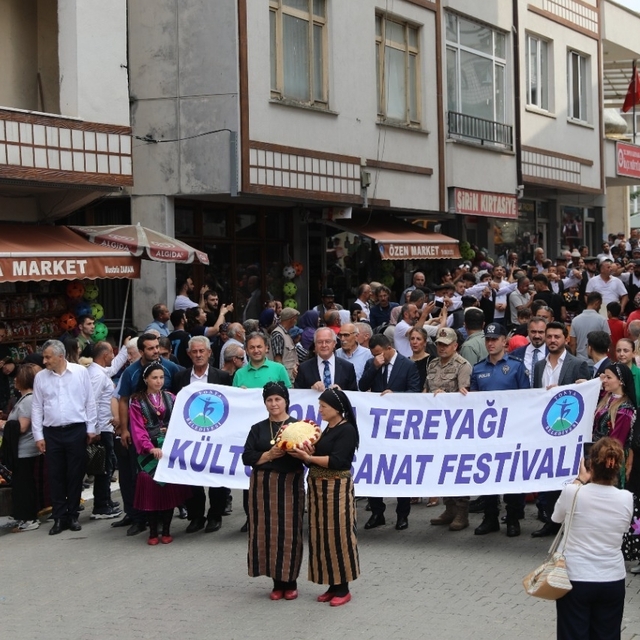 Trabzon'da Tonya Tereyağı Kültür ve Sanat Festivali düzenlendi