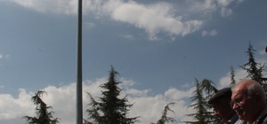 Büyük Taarruz'un 101. yılı dolayısıyla Albay Reşat Çiğiltepe Şehitliği'nde...