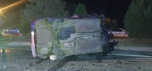 Burdur'daki trafik kazasında 1 kişi öldü, 3 kişi yaralandı