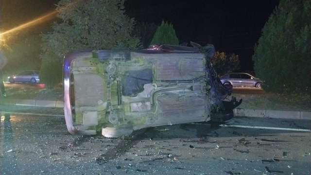 Burdur'daki trafik kazasında 1 kişi öldü, 3 kişi yaralandı