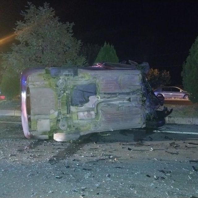 Burdur'daki trafik kazasında 1 kişi öldü, 3 kişi yaralandı
