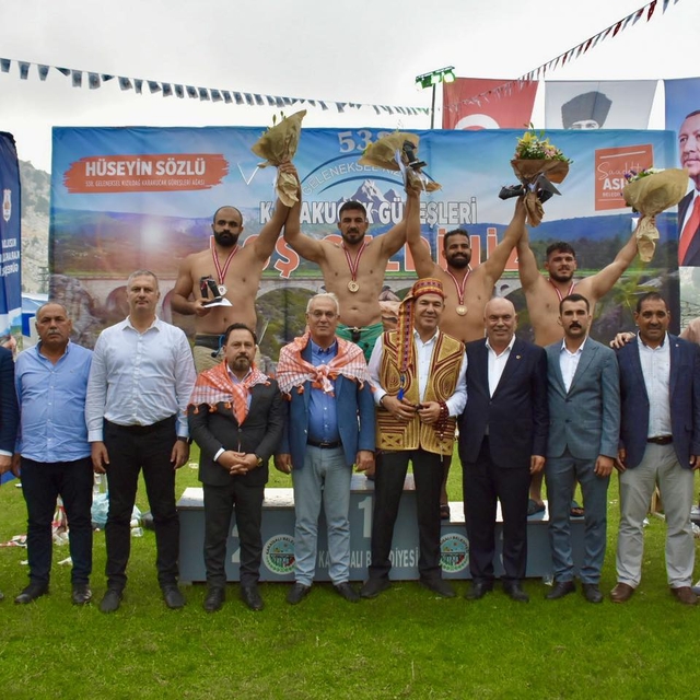 Adana'da düzenlenen 538. Kızıldağ Karakucak Güreşleri sona erdi