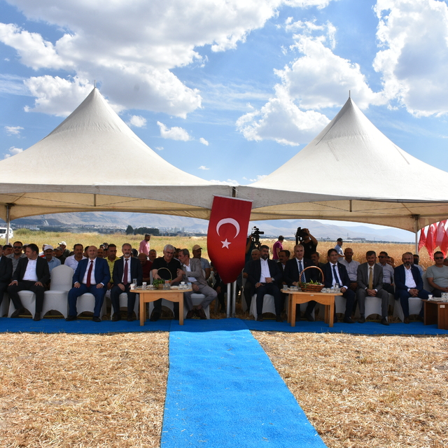 Erzurum'da geleneksel "Hasat Bayramı" yapıldı