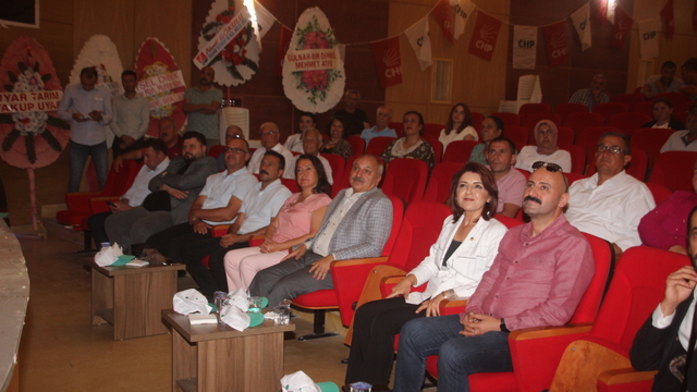 CHP Gülnar İlçe Başkanı yeniden Mesut Bakır oldu