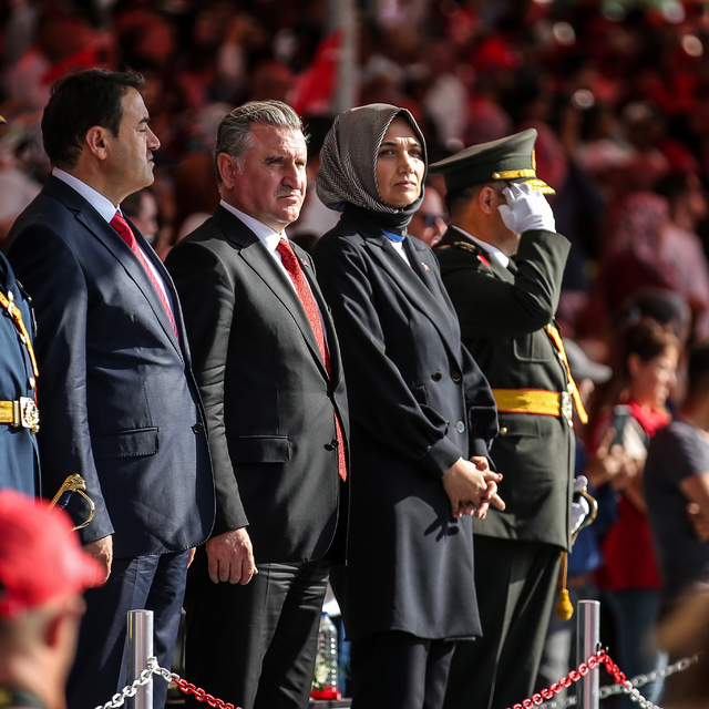 Gençlik ve Spor Bakanı Bak, Kütahya'daki 30 Ağustos Zafer Bayramı töreninde...