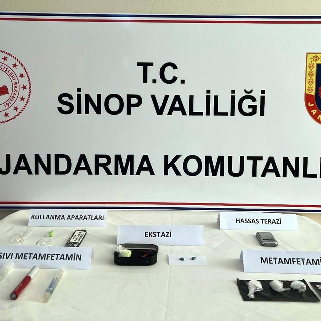 Sinop'ta uyuşturucu operasyonunda 2 kişi yakalandı