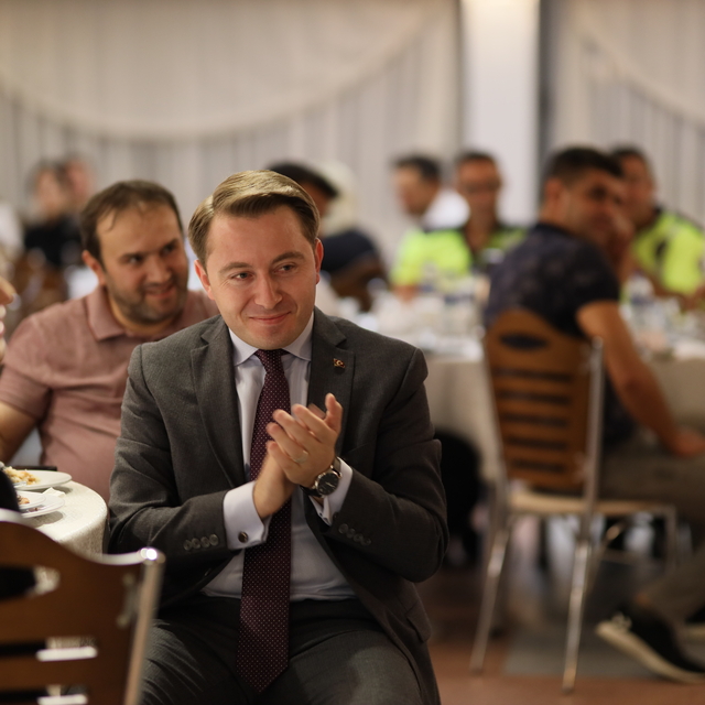 Diyarbakır Eğil'e atanan Akseki Kaymakamı Hülür, ilçe halkına veda etti