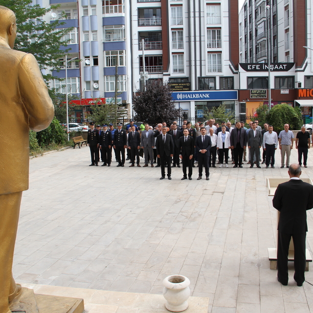 Atatürk'ün Suşehri'ne gelişinin 104. yılı törenle kutlandı