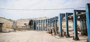 Eskişehir Mihalıççık'ta maden işçilerinden yer altında oturma eylemi