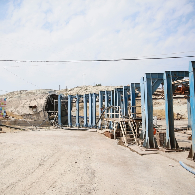 Eskişehir Mihalıççık'ta maden işçilerinden yer altında oturma eylemi