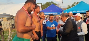İskilip Karakucak Güreşleri'nde başpehlivanlığı Rıza Yıldırım kazandı