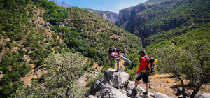 Doğaseverler, Masiro Kanyonu'nda yürüyüş yaptı